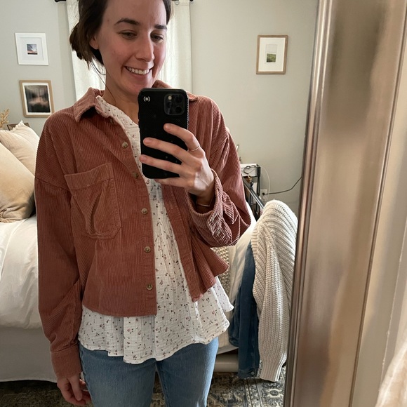 American Eagle Crop jacket - Picture 1 of 3